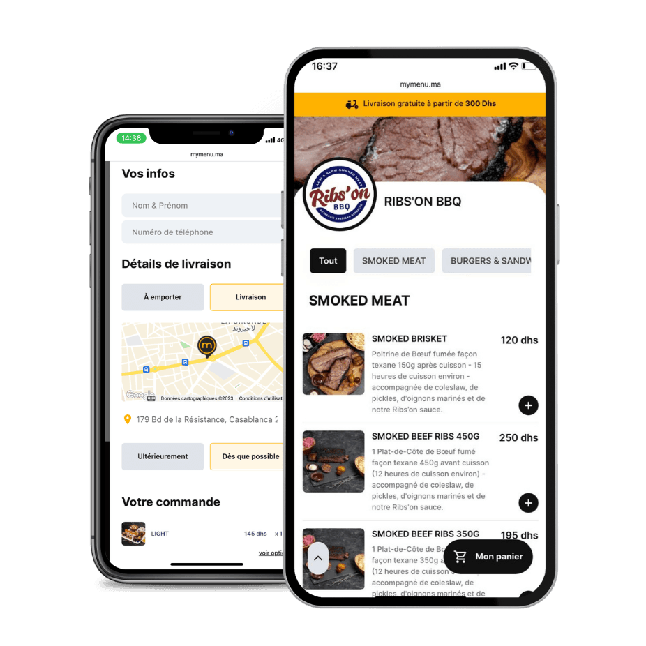 MyMenu — Project overview