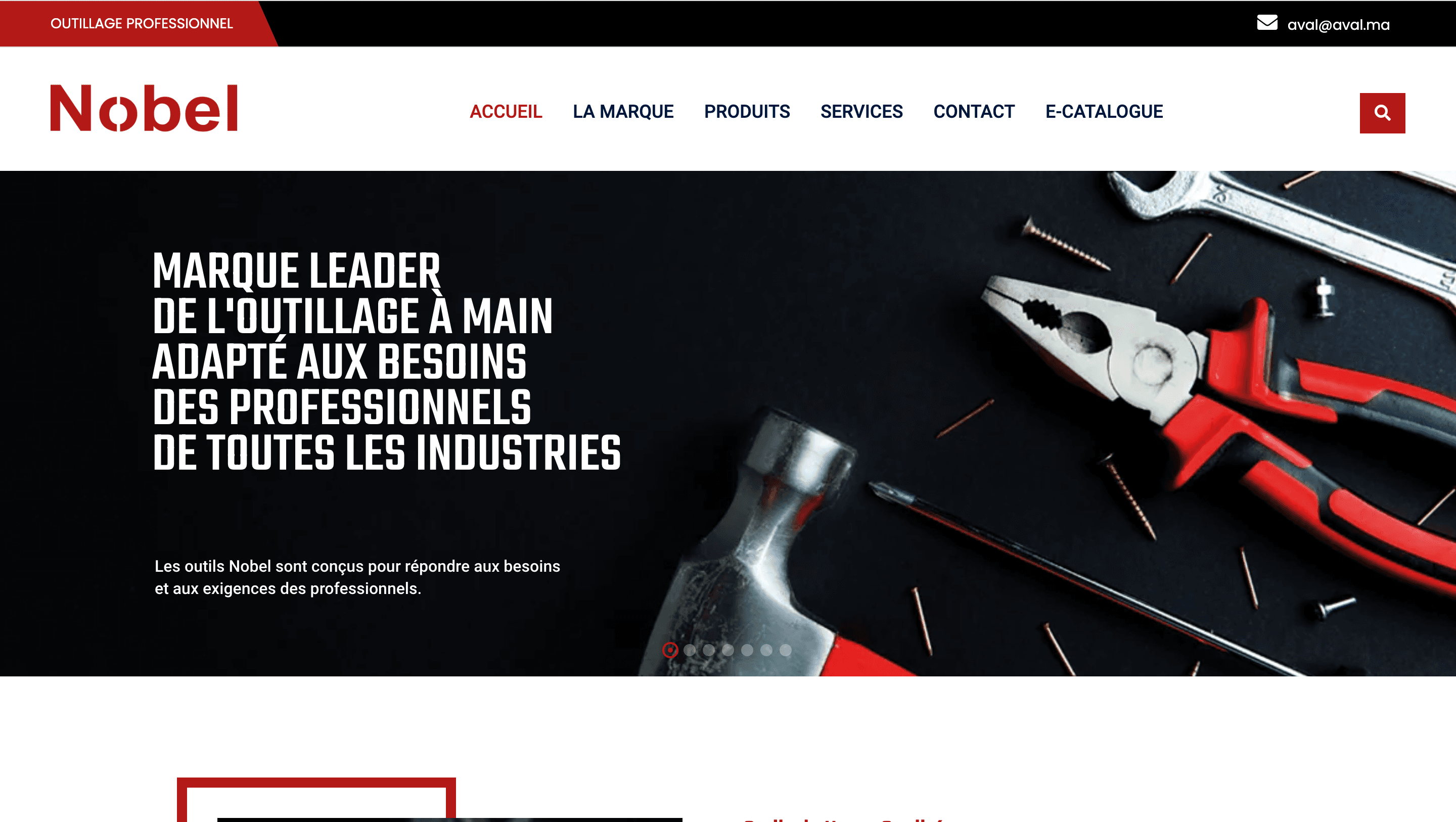 Group Aval — Aperçu du projet
