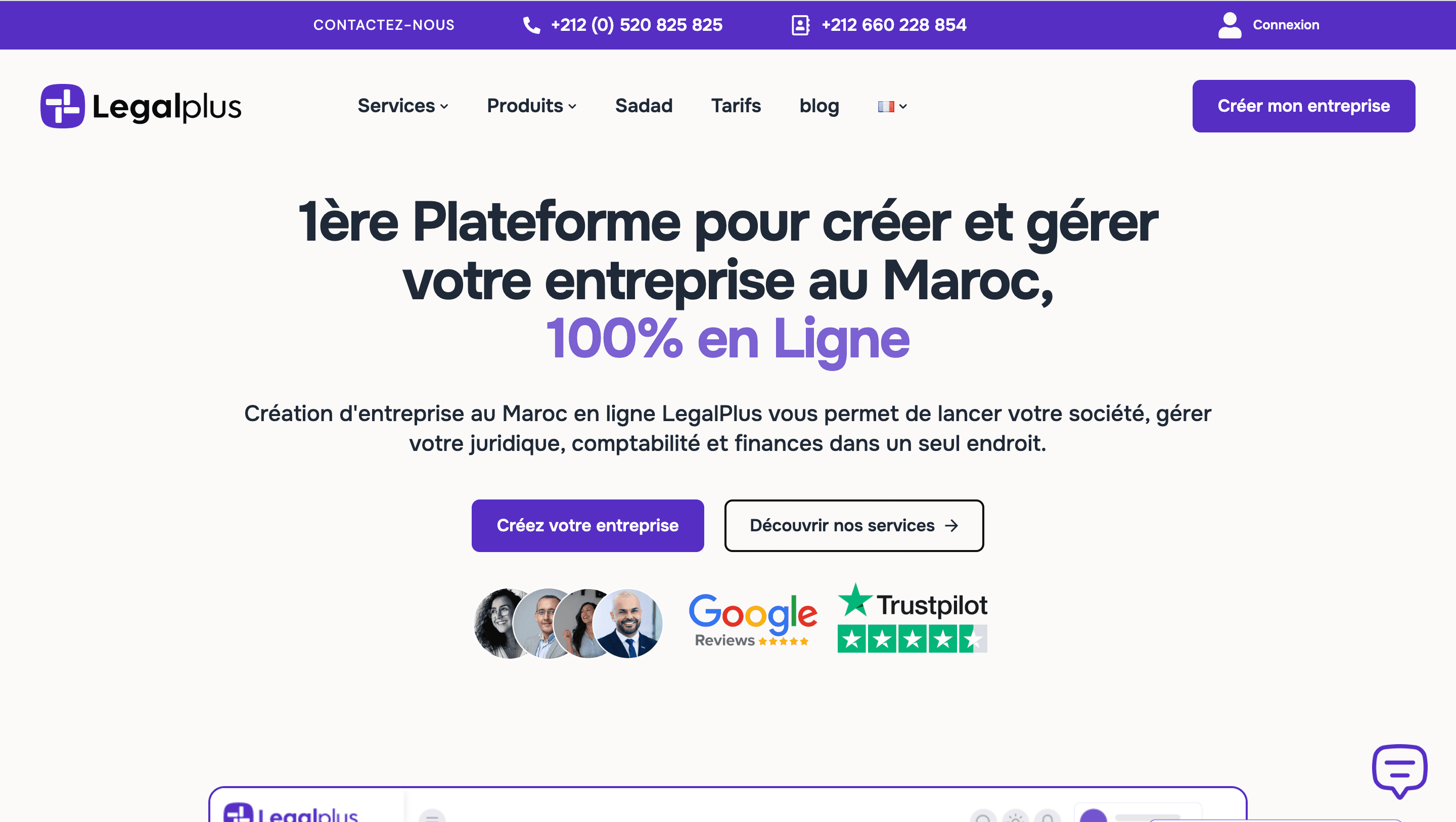 Legal Plus — Aperçu du projet